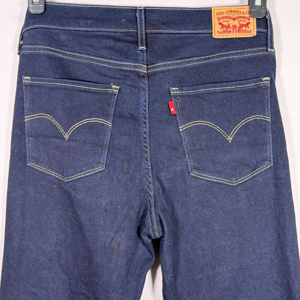 Levi's Womens 720 High Rise Super Skinny Jeans Size 30 Dark Wash Denim - Picture 5 of 6